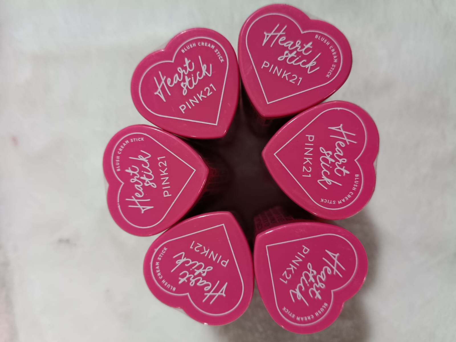 BLUSH HEART STICK CREMOSO PINK21 - Imagen 2