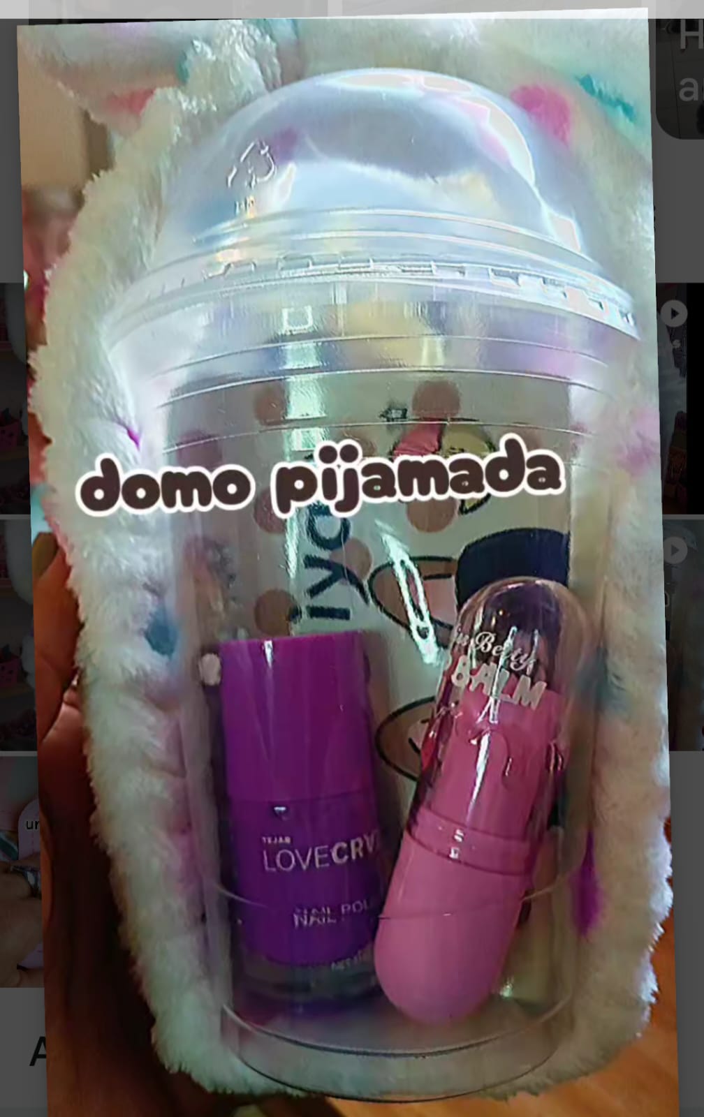 Vaso Domo Pijamada